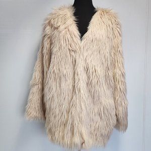 H&M FAUX FUR champagne [NewWithTags][size Large]